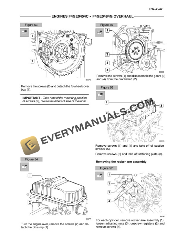 Case F4GE0454C, F4GE0484G Engine Repair Manual-4