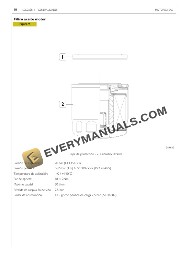 Case F5C, F5A Engine Instruction Manual 87736551-4
