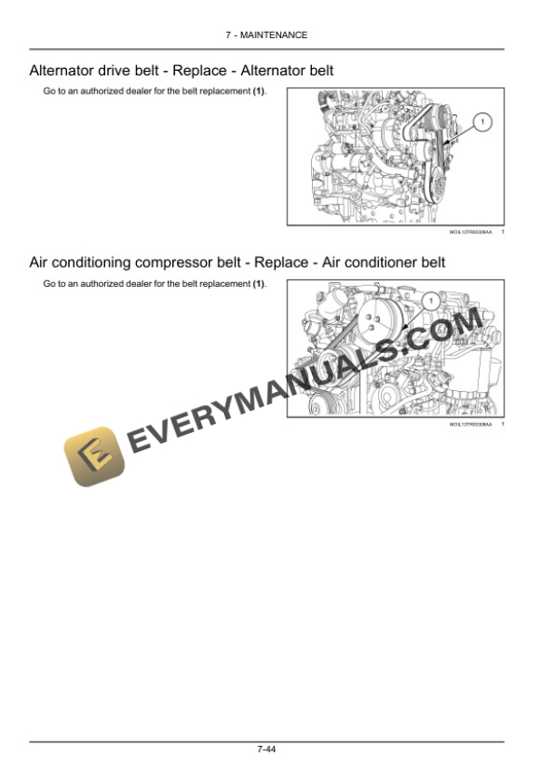 Case Farmall 105U, 115U Tractor Operator Manual 47873733-5