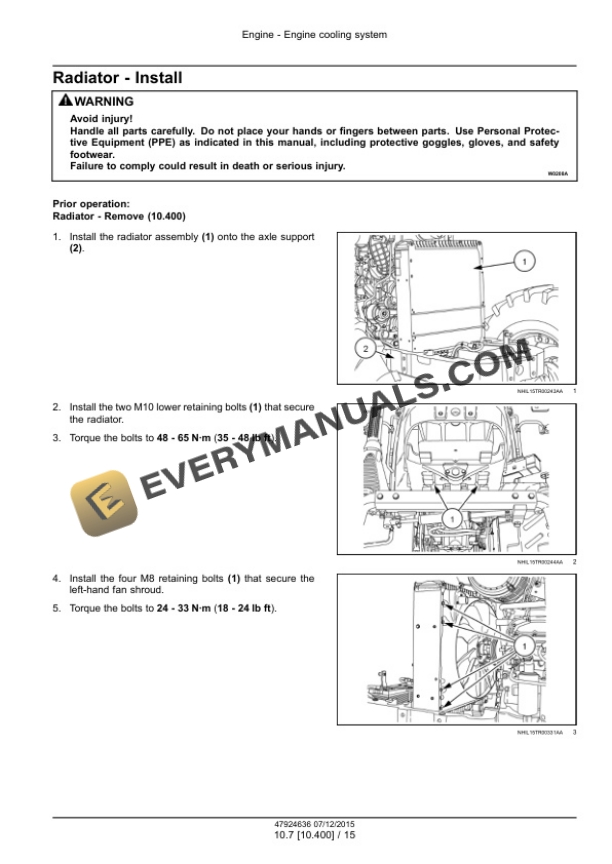 Case Farmall 110A, 120A, 130A, 140A Tier 4B (Final) Tractor Service Manual 47955971 PDF 6 Case Farmall 110A, 120A, 130A, 140A Tier 4B (Final) Tractor Service Manual 47955971 PDF - Image 4