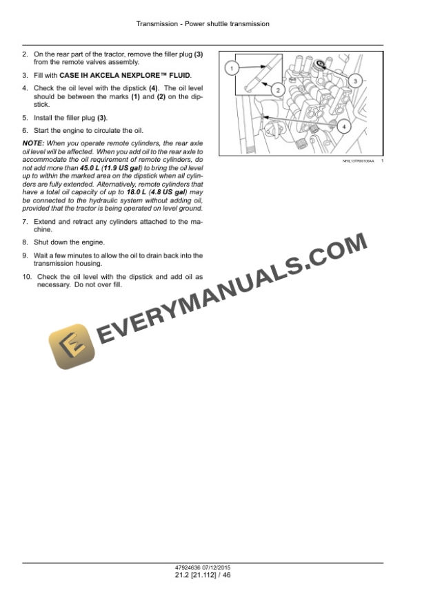Case Farmall 110A, 120A, 130A, 140A Tier 4B (Final) Tractor Service Manual 47955972 PDF 4 Case Farmall 110A, 120A, 130A, 140A Tier 4B (Final) Tractor Service Manual 47955972 PDF - Image 2