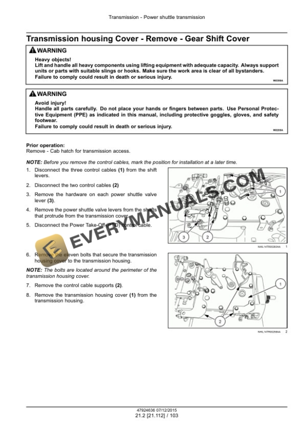 Case Farmall 110A, 120A, 130A, 140A Tier 4B (Final) Tractor Service Manual 47955972 PDF 5 Case Farmall 110A, 120A, 130A, 140A Tier 4B (Final) Tractor Service Manual 47955972 PDF - Image 3