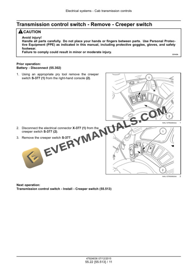 Case Farmall 110A, 120A, 130A, 140A Tier 4B (Final) Tractor Service Manual 47955977 PDF 6 Case Farmall 110A, 120A, 130A, 140A Tier 4B (Final) Tractor Service Manual 47955977 PDF - Image 4