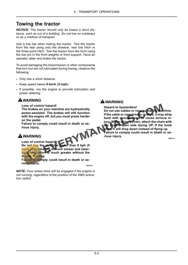 Case Farmall 110U, 120U Tractor Operator Manual 51517462 PDF 5 Case Farmall 110U, 120U Tractor Operator Manual 51517462 PDF - Image 3