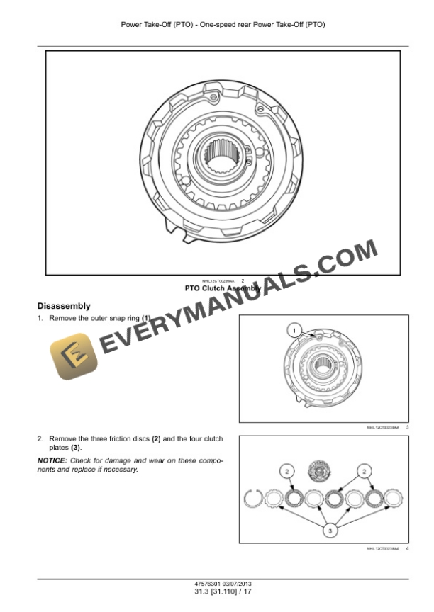Case Farmall 20B, 25B Compact Tractor Service Manual 47576301 PDF 5 Case Farmall 20B, 25B Compact Tractor Service Manual 47576301 PDF - Image 3