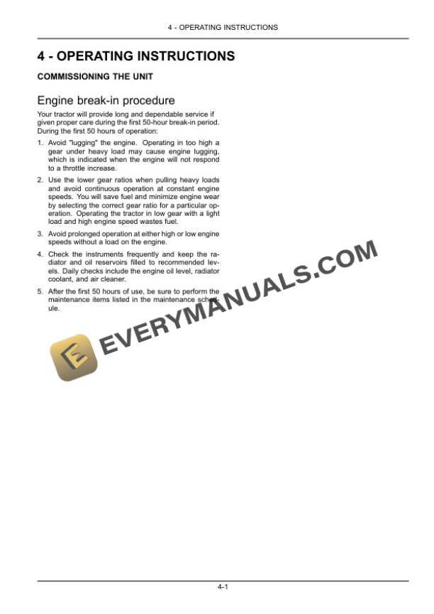 Case Farmall 30A, 35A Compact Tractor Operator Manual 47880010 PDF 5 Case Farmall 30A, 35A Compact Tractor Operator Manual 47880010 PDF - Image 3