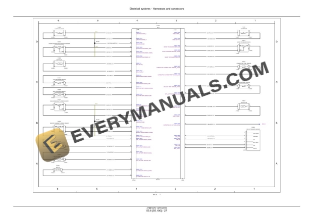 Case Farmall 30A, 35A Tier 4B (Final) Compact Tractor Service Manual 47956050-2