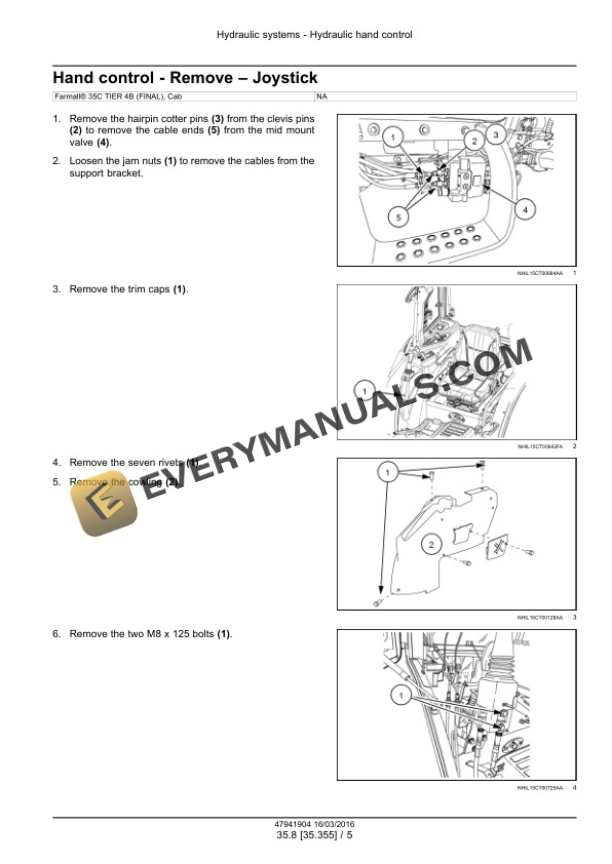 Case Farmall 30C, 35C Tier 4B (Final) Compact Tractor Service Manual 47998527 PDF 5 Case Farmall 30C, 35C Tier 4B (Final) Compact Tractor Service Manual 47998527 PDF - Image 3