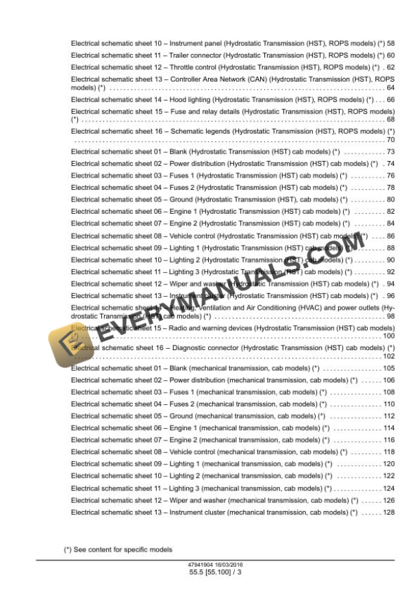 Case Farmall 30C, 35C Tier 4B (Final) Compact Tractor Service Manual 47998528-4