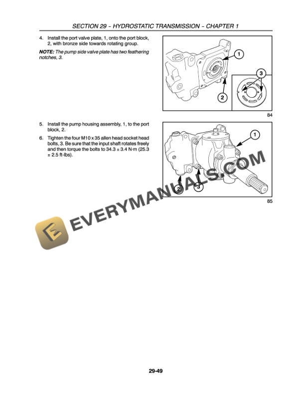 Case Farmall 31, Farmall 35 Tractor Repair Manual 84132129-3