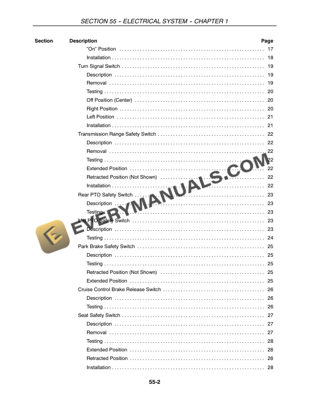 Case Farmall 31, Farmall 35 Tractor Repair Manual 84132130-2