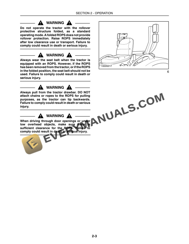 Case Farmall 40, 45, 50 Tractor Operator Manual 87398624 PDF 4 Case Farmall 40, 45, 50 Tractor Operator Manual 87398624 PDF - Image 2