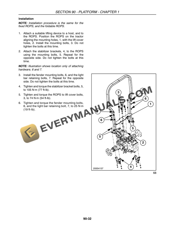 Case Farmall 40, 45, 50 Tractor Repair Manual 87473198-5