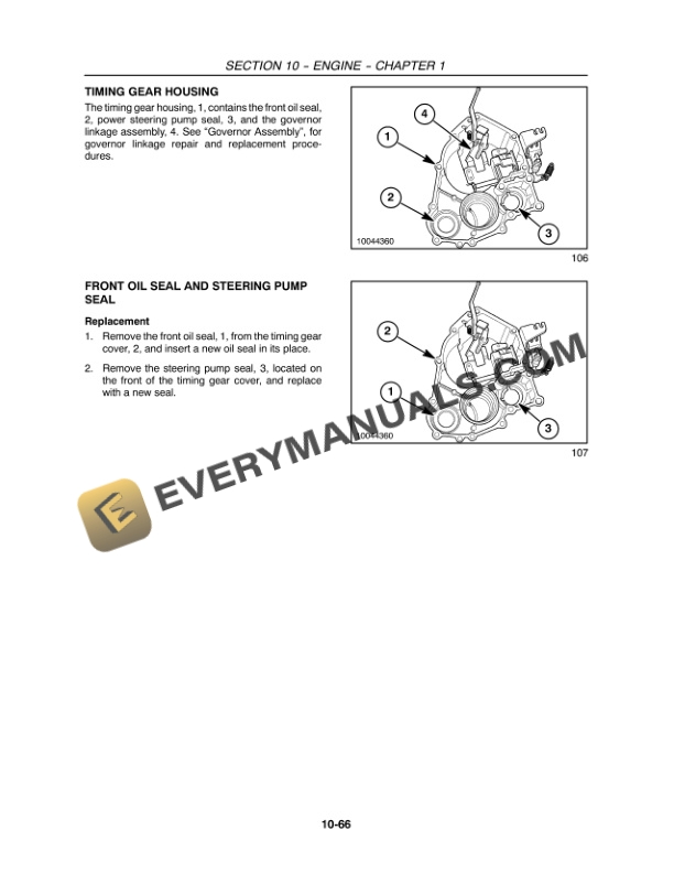 Case Farmall 40, 45, 50 Tractor With Cab and CVT Transmission Service Manual 84234515-3