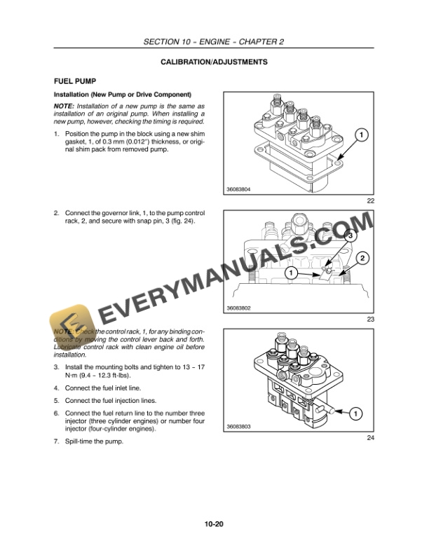 Case Farmall 40, 45, 50 Tractor With Cab and CVT Transmission Service Manual 84234515-4