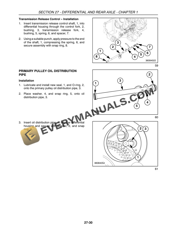 Case Farmall 40, 45, 50 Tractor With Cab and CVT Transmission Service Manual 84234516-3