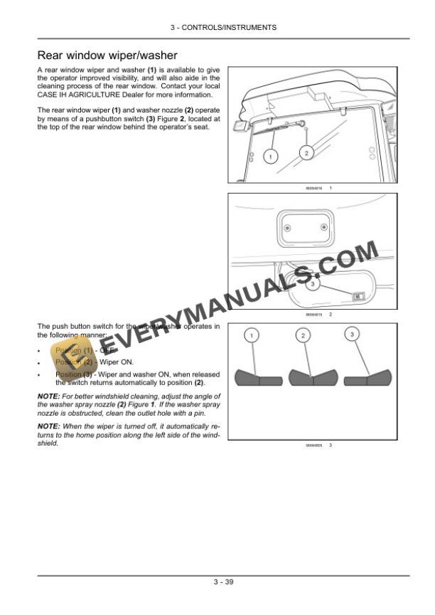 Case Farmall 40, 45, 50 With Cab and CVT Transmission Compact Tractor Operator Manual 84382269-3