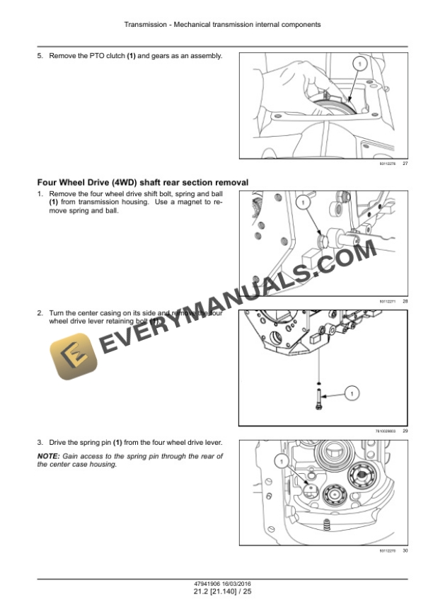 Case Farmall 40C, 50C Tier 4B (Final) Compact Tractor Service Manual 47998535 PDF 6 Case Farmall 40C, 50C Tier 4B (Final) Compact Tractor Service Manual 47998535 PDF - Image 4