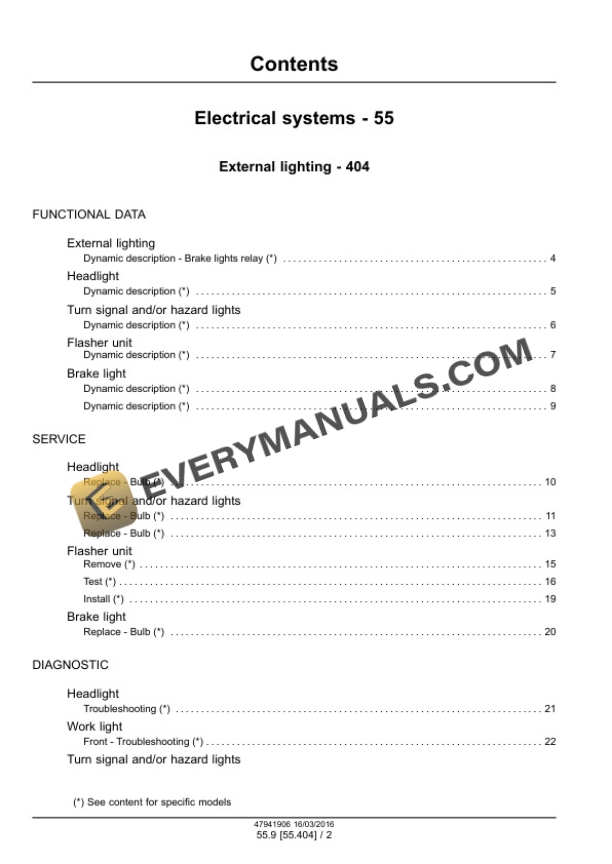 Case Farmall 40C, 50C Tier 4B (Final) Compact Tractor Service Manual 47998540 PDF 4 Case Farmall 40C, 50C Tier 4B (Final) Compact Tractor Service Manual 47998540 PDF - Image 2