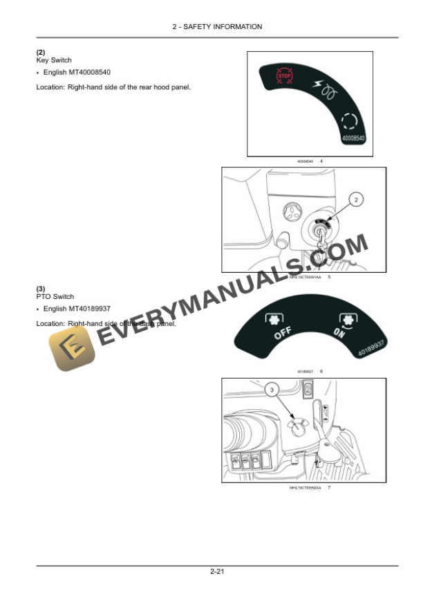 Case Farmall 40C, 50C With Cab Compact Tractor Operator Manual 47901774 PDF 4 Case Farmall 40C, 50C With Cab Compact Tractor Operator Manual 47901774 PDF - Image 2