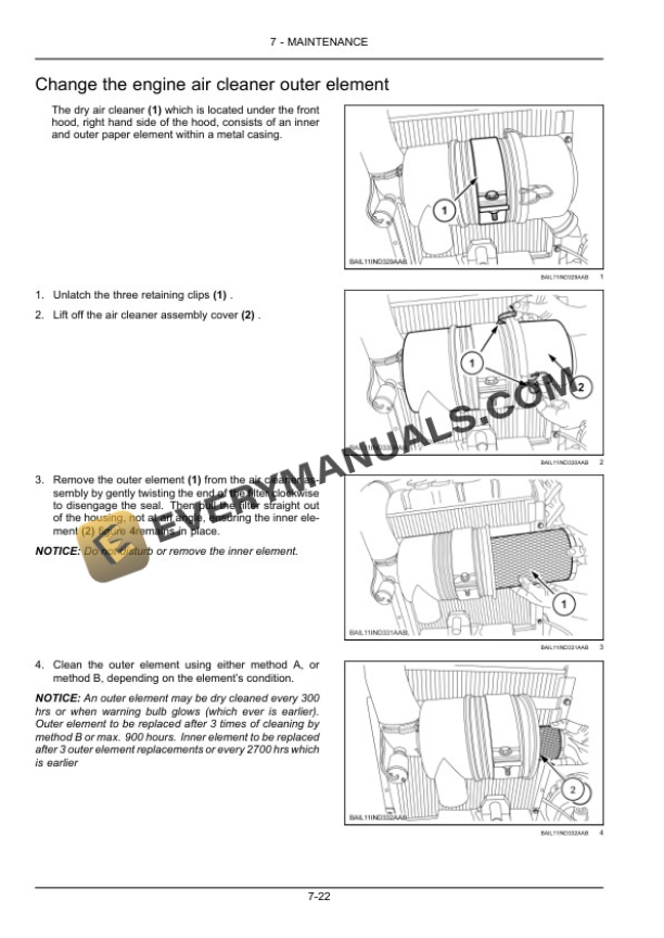Case Farmall 45A, 50A Tractor Operator Manual 47982704-5