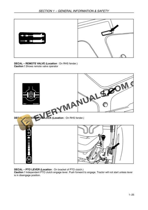 Case Farmall 45A, 55A Tractor Operator Manual 84339155-2
