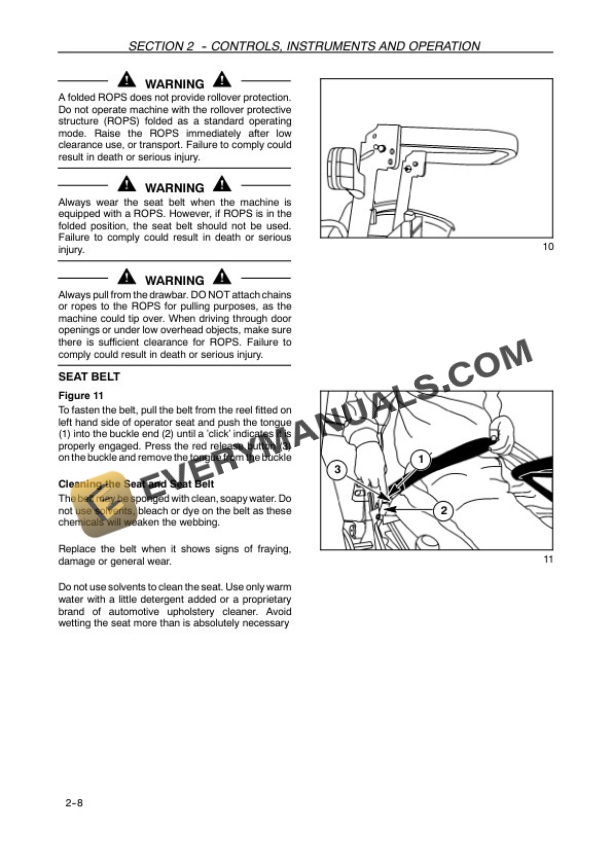 Case Farmall 45A, 55A Tractor Operator Manual 84339155-3