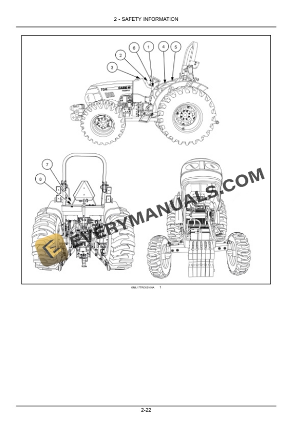 Case Farmall 50A, 60A, 70A Tractor Operator Manual 48134691 PDF 4 Case Farmall 50A, 60A, 70A Tractor Operator Manual 48134691 PDF - Image 2
