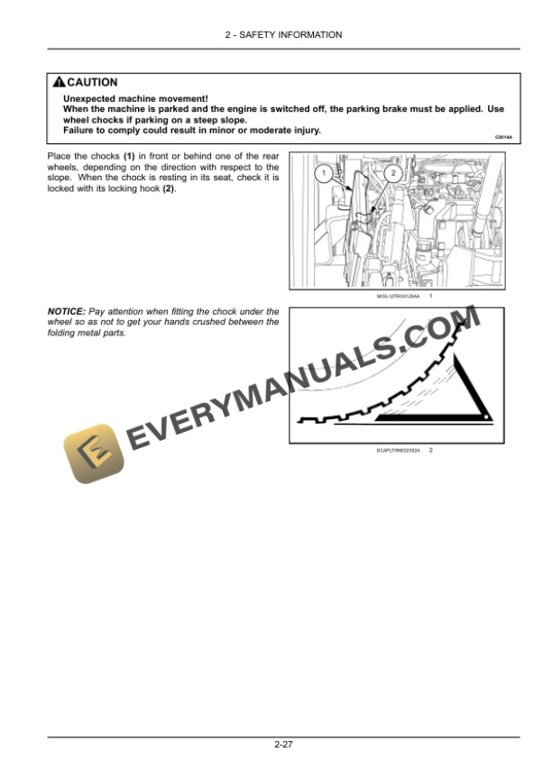 Case Farmall 55C, 65C, 75C Tractor Operator Manual 48071774-2