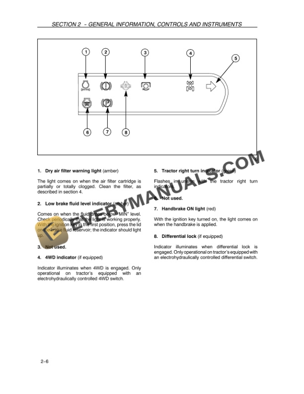 Case Farmall 60, 70, 80, 90, 95 Tractor Operator Manual 84314492 PDF 4 Case Farmall 60, 70, 80, 90, 95 Tractor Operator Manual 84314492 PDF - Image 2