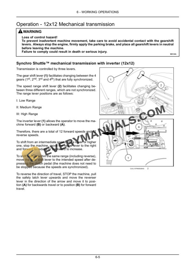 Case Farmall 60, 80, 95 Tractor Operator Manual 48090284-3