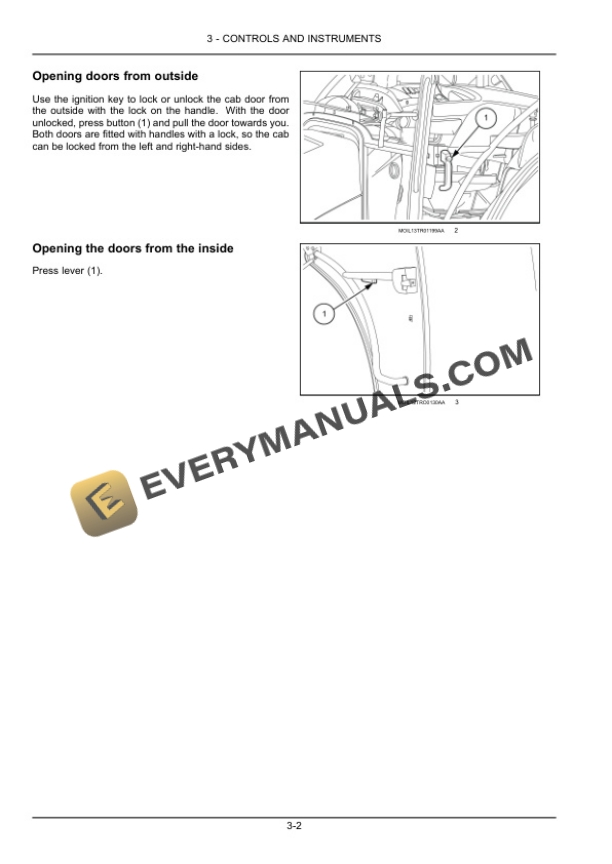 Case Farmall 65C, 75C Efficient Power Tractor Operator Manual 47955165-2
