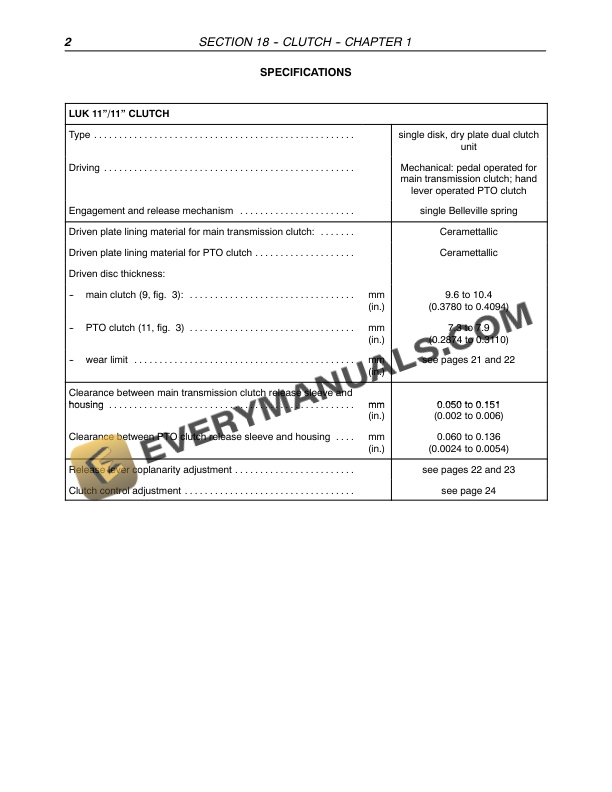 Case Farmall 65C, Farmall 75C, Farmall 85C, Farmall 95C Tractor Repair Manual 87758599-4