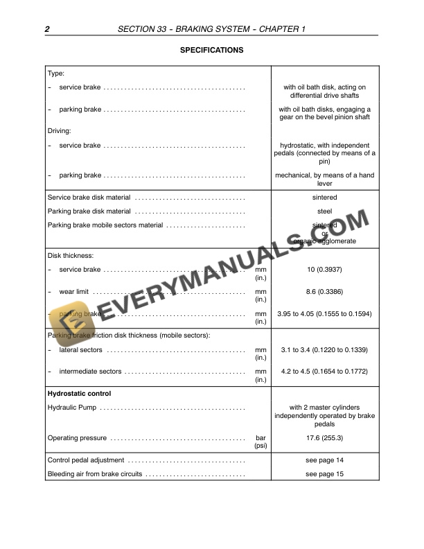 Case Farmall 65C, Farmall 75C, Farmall 85C, Farmall 95C Tractor Repair Manual 87758600-3