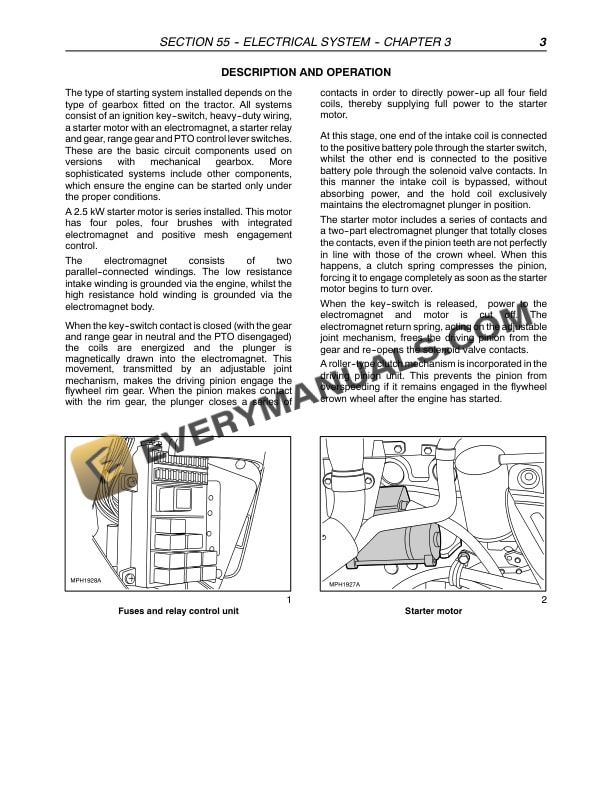 Case Farmall 65C, Farmall 75C, Farmall 85C, Farmall 95C Tractor Repair Manual 87758601-5