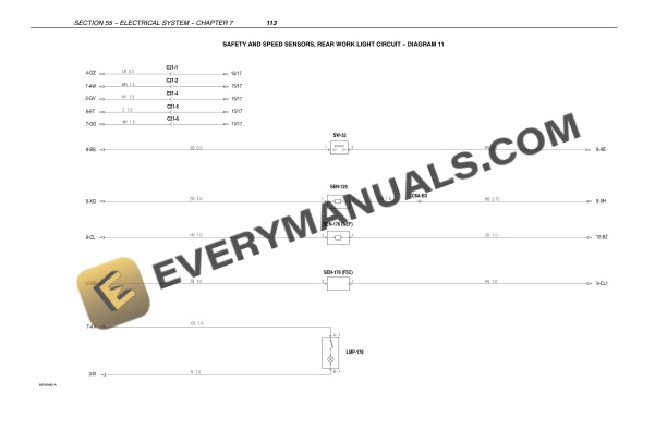 Case Farmall 65C, Farmall 75C, Farmall 85C, Farmall 95C Tractor Repair Manual 87758603-4