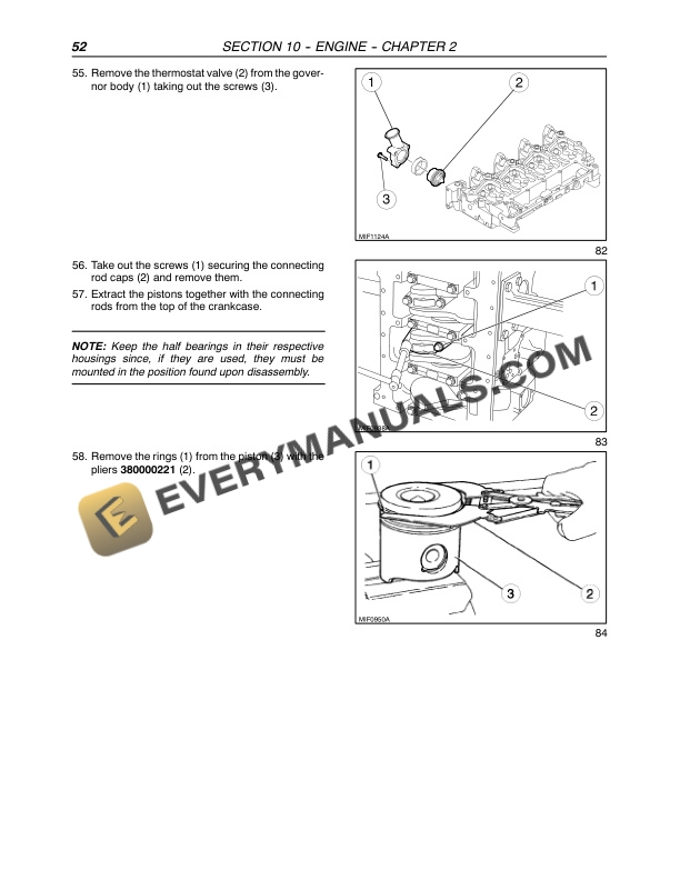 Case Farmall 70, 80, 90, 95 Tractor Service Manual 84253592-3