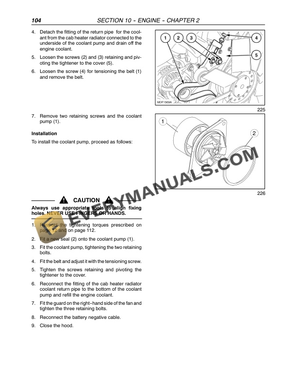 Case Farmall 70, 80, 90, 95 Tractor Service Manual 84253592-4