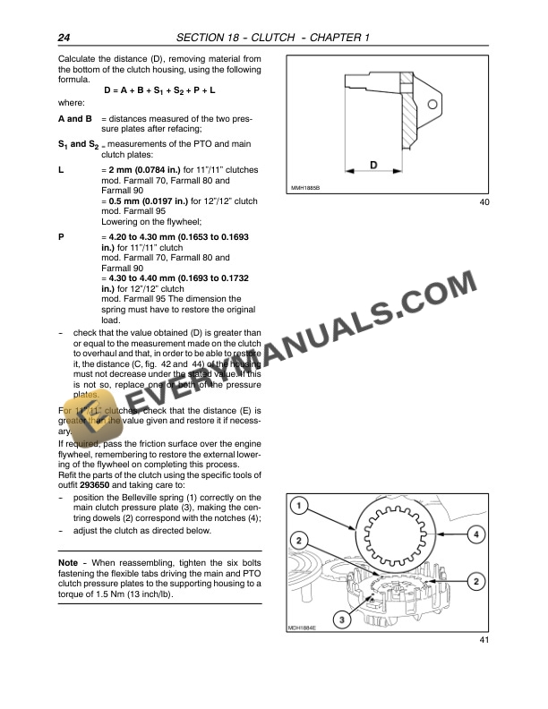 Case Farmall 70, 80, 90, 95 Tractor Service Manual 84253592-5