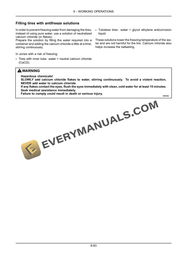 Case Farmall 75C, 85C, 95C, 105C, 115C Tractor Operator Manual 48071352-4