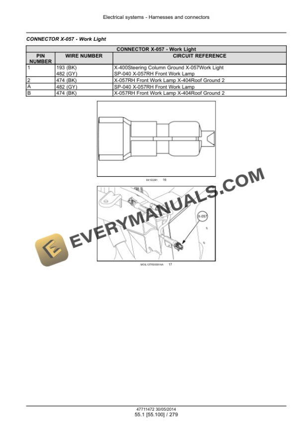 Case FARMALL 75C Efficient Power Tractor Service Manual 47720801-4