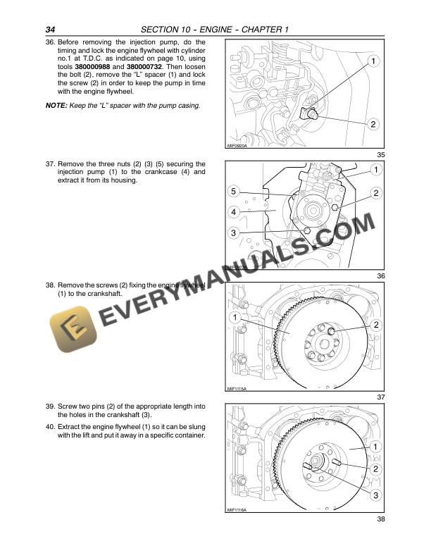 Case Farmall 75N, Farmall 95N Tractor Service Manual 84241669-2