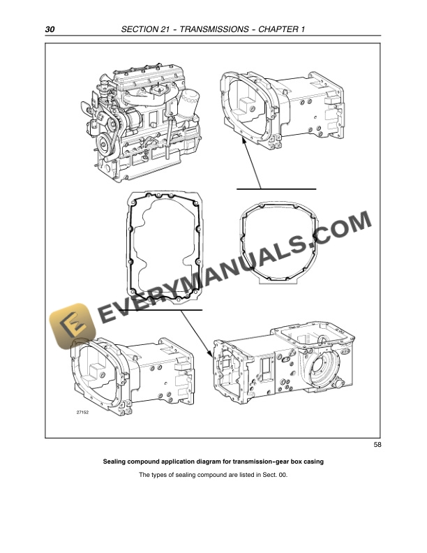 Case Farmall 75N, Farmall 95N Tractor Service Manual 84241669-5