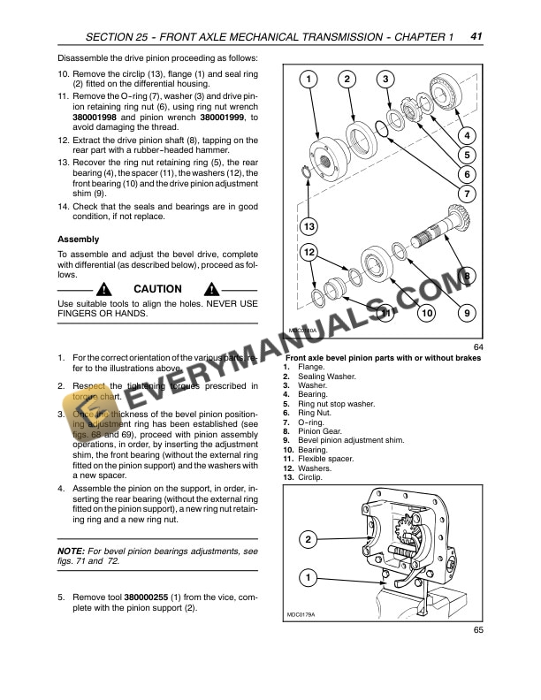 Case Farmall 75N, Farmall 95N Tractor Service Manual 84241675 PDF 4 Case Farmall 75N, Farmall 95N Tractor Service Manual 84241675 PDF - Image 2