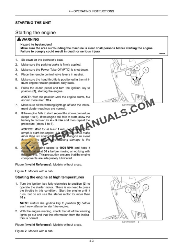 Case Farmall 80, 95 Power Shuttle Tractor Operator Manual 48090371-3