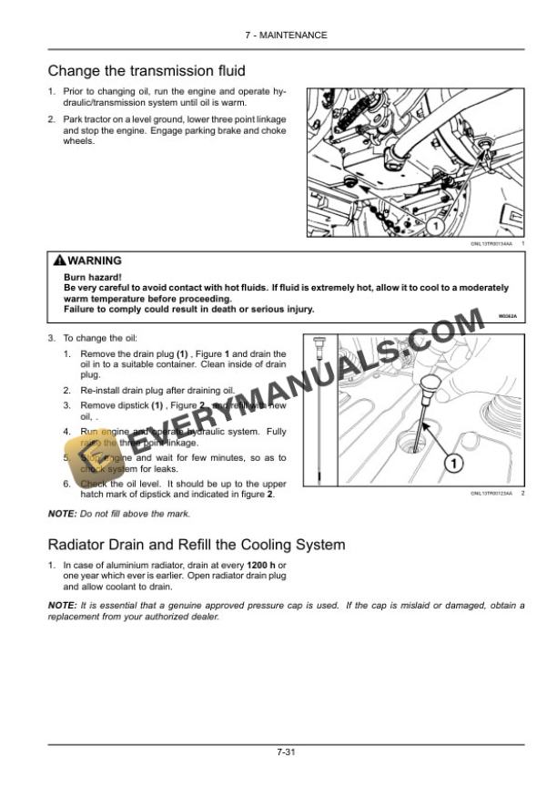 Case Farmall 80JXM, 90JXM Tractor Operator Manual 47359259-5