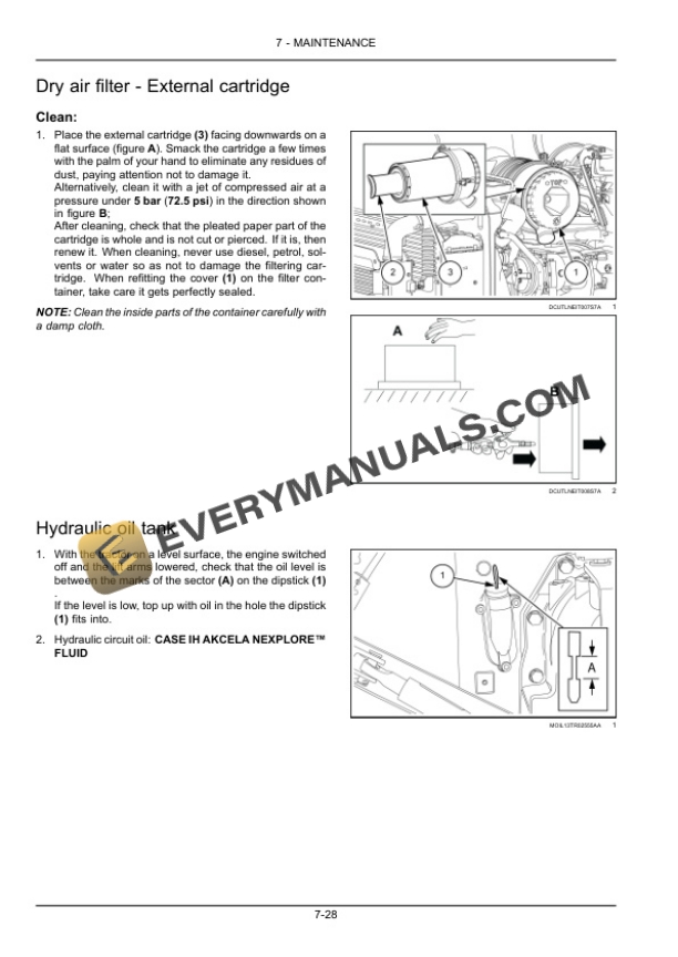 Case Farmall 85C, 95C, 105C, 115C Efficient Power Tractor Operator Manual 47604538-4