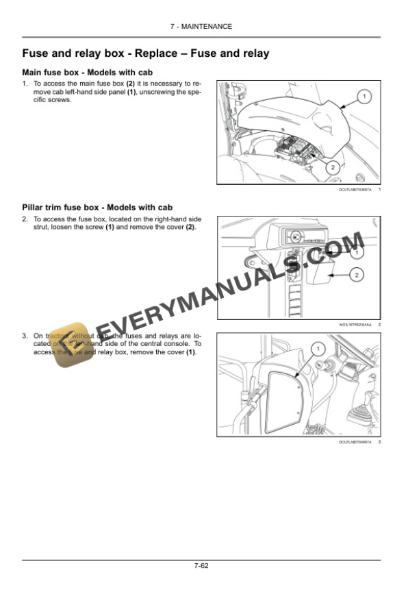 Case Farmall 85C, 95C, 105C, 115C Efficient Power Tractor Operator Manual 51594653 PDF 7 Case Farmall 85C, 95C, 105C, 115C Efficient Power Tractor Operator Manual 51594653 PDF - Image 5