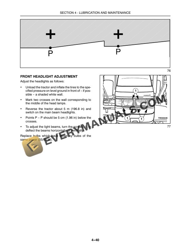 Case Farmall 90, 95 Tractor Operator Manual 87477244-5