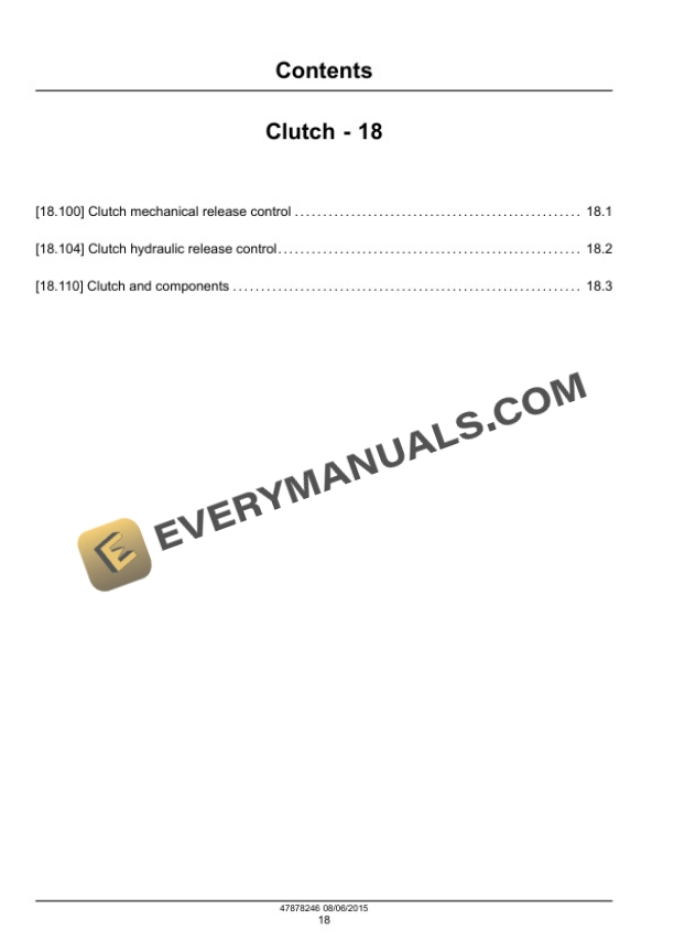 Case Farmall 90C, 100C, 110C, 120C Efficient Power Tier 4B (Final) Tractor Service Manual 47899706 PDF 7 Case Farmall 90C, 100C, 110C, 120C Efficient Power Tier 4B (Final) Tractor Service Manual 47899706 PDF - Image 5